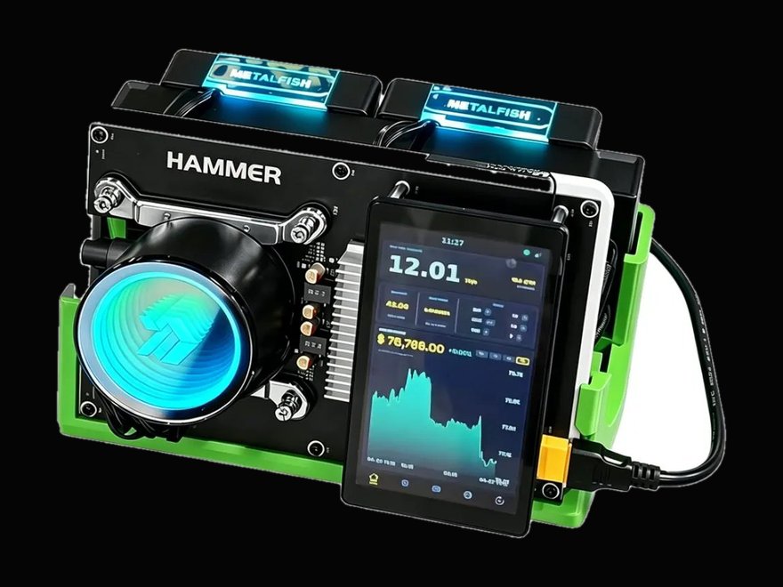 Hammer Miner BC08 by Altair home Bitcoin miner
