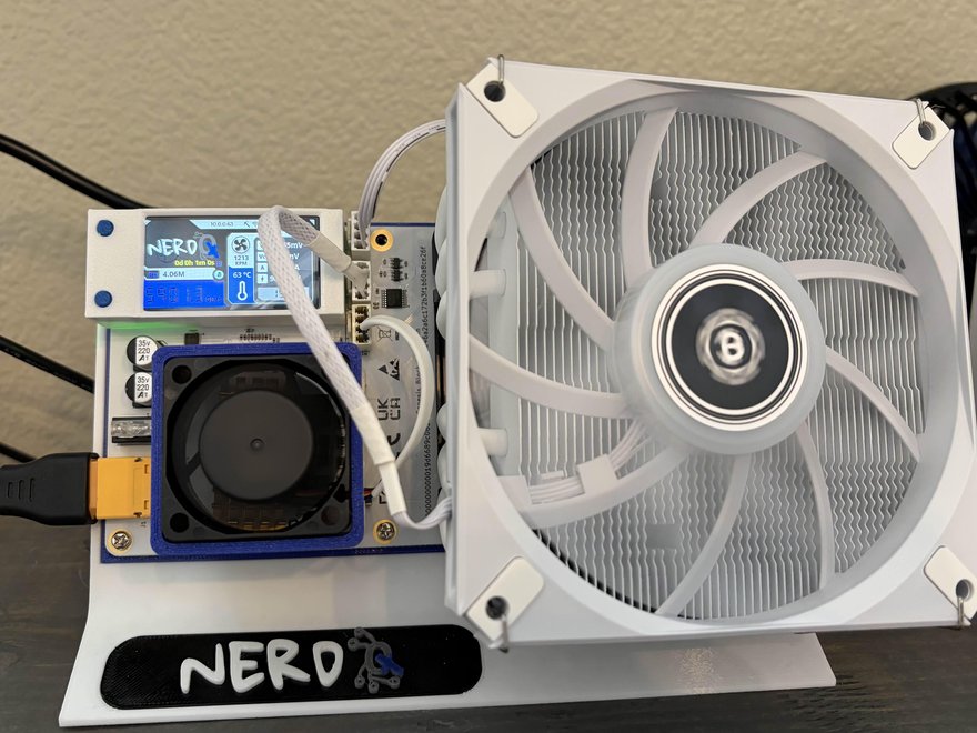NerdQX 8TH by IxTech home Bitcoin miner